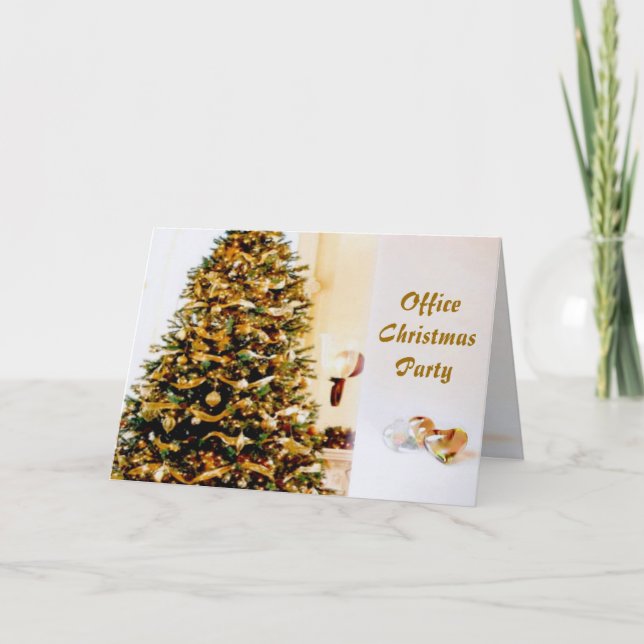 Office Christmas Party Invitation (Front)