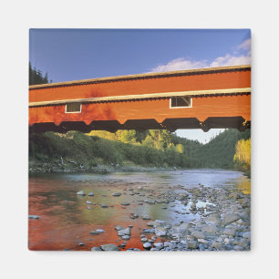 Office Covered Bridge the longest in Oregon at 2 Magnet