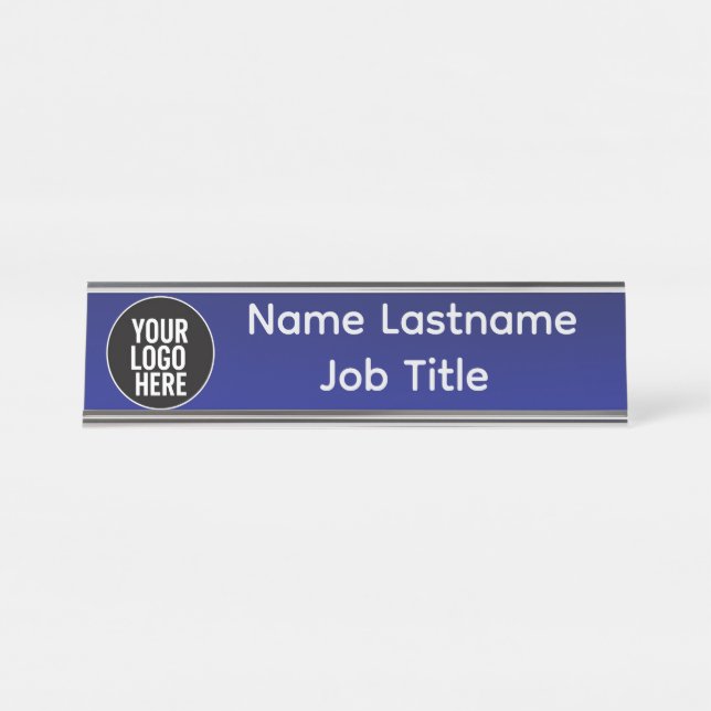Office Desk Name Plate (Front)
