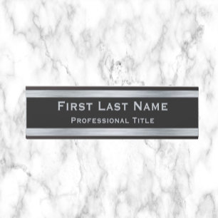 Office Door Sign Signs Silver Colour Modern