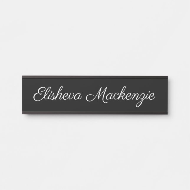 Office Door Signs Simple Corporate Gift Gifts Sign (Front)