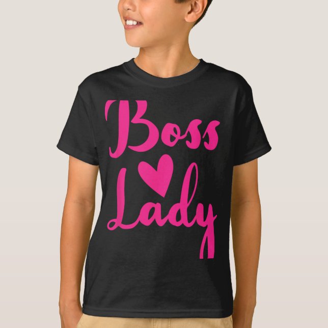 Office Employee Bosses Day Female Boss Ceo Manager T-Shirt (Front)