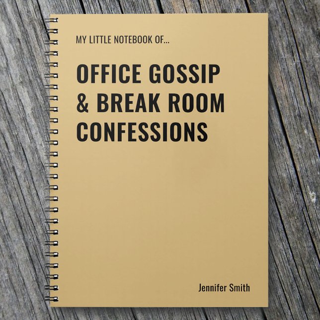 Office Gossip Workplace Notebook (Creator Uploaded)