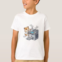 Office Hamster Chaos Printer Kids