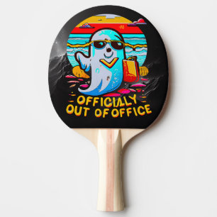  Office Holiday Gift for Halloween Day Celebration Ping Pong Paddle