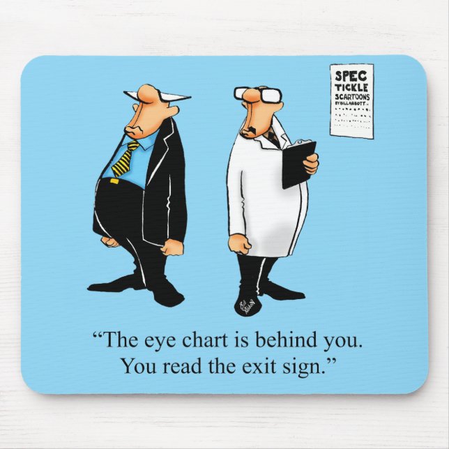  Office Humour Mouse Pad Gift (Front)