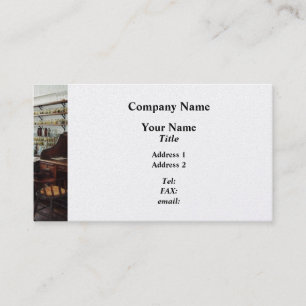 Office in Chemistry Lab - Platinum Business Card