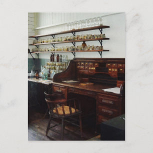 Office in Chemistry Lab Postcard