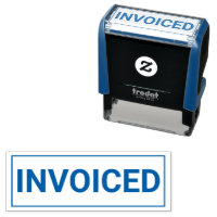 Office INVOICED Self-Inking Stamp