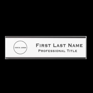Office Logo Business Hanging Door Sign Name Plate