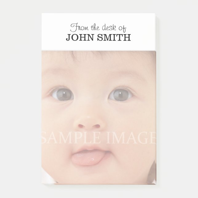 Office logo photo | Personalise Post-it Notes (Front)