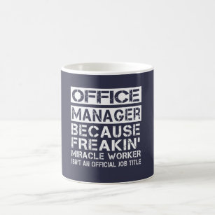 OFFICE MANAGER COFFEE MUG