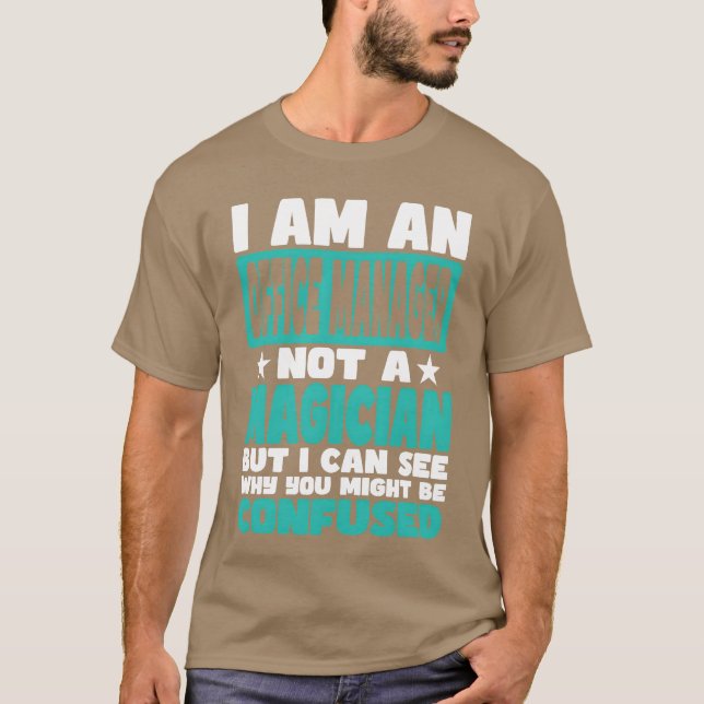 Office Manager vintage T-Shirt (Front)