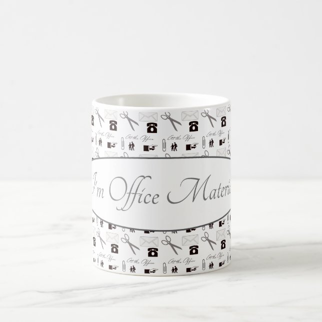 Office Material Coffee Mug (Center)