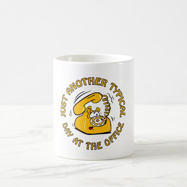 Office mug - choose style & colour, customise (Center)