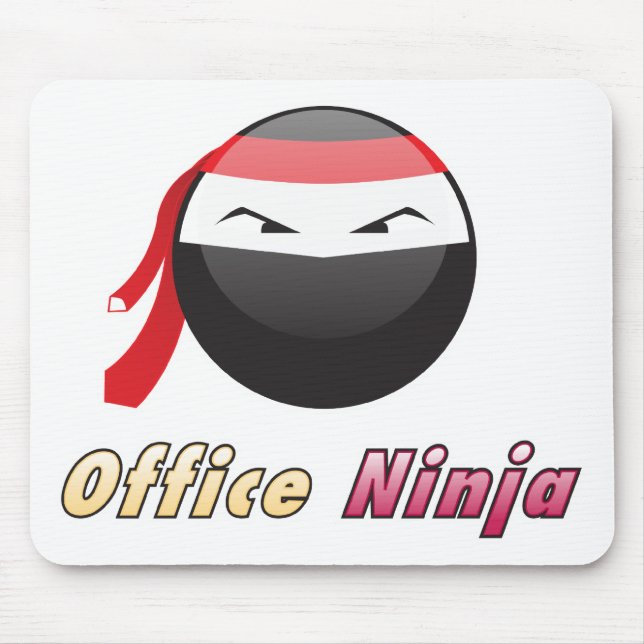 Office Ninja 1 Mouse Pad (Front)