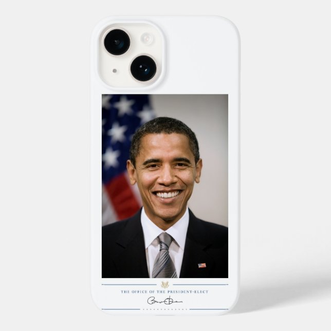 Office of the President Elect Barack Obama Case-Mate iPhone Case (Back)