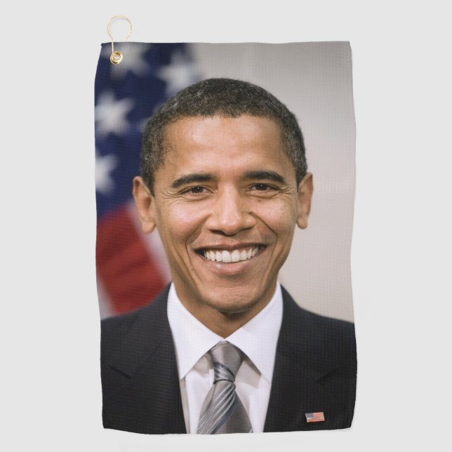 Office of the President Elect Barack Obama Golf Towel (Front)