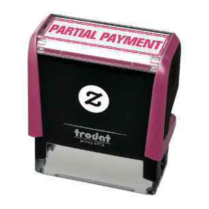 OFFICE PARTIAL PAYMENT SELF-INKING STAMP