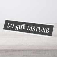 Office Professional Do Not DIsturb SIgns