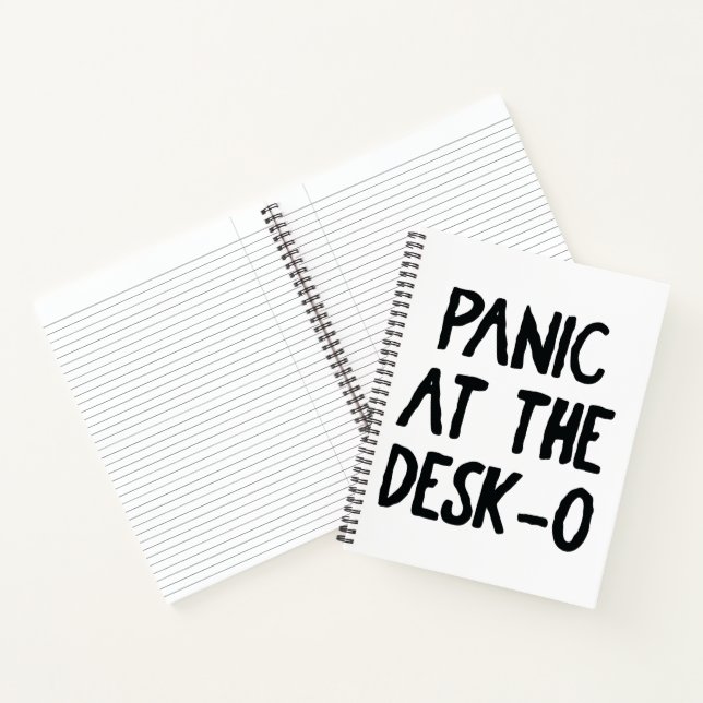 Office Quote Funny  Notebook (Inside)