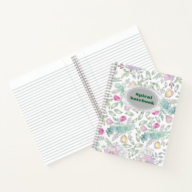 Office & School Essentials Spiral Notebook         (Inside)