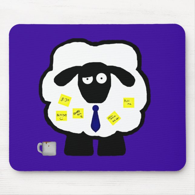 Office Sheep Mousepad (Front)
