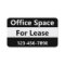 Office Space For Lease Black and White