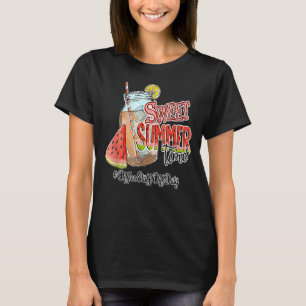 Office Staff Off Duty Summer Break Sweet Summer Ti T-Shirt