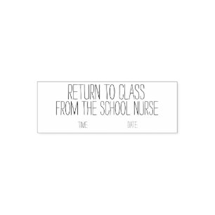 office stamp for school health centre, school nurs