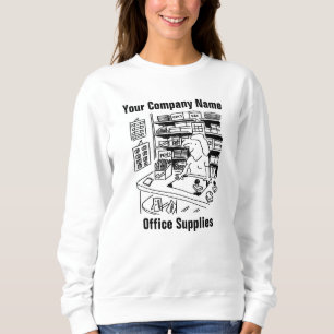 Office Supplies Sweatshirt