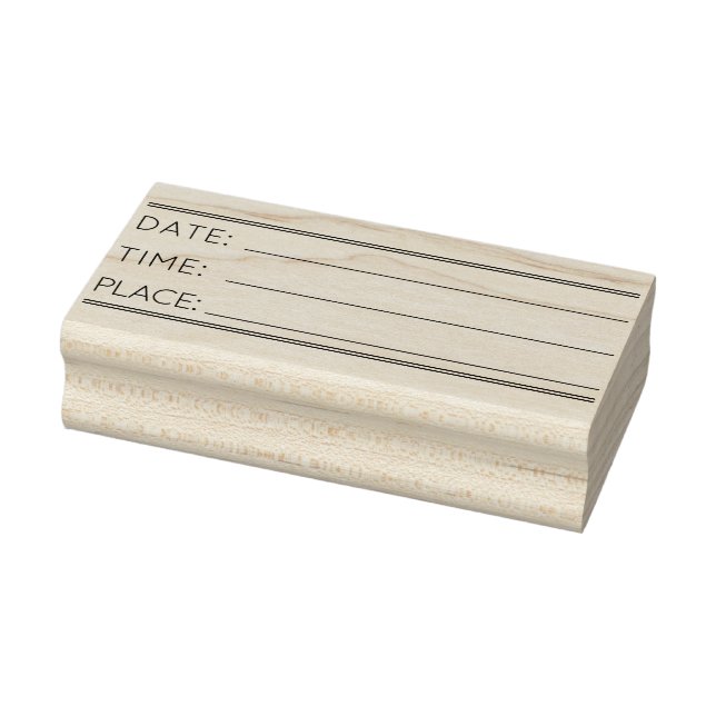 OFFICE TIME DATE PLACE SELF-INKING STAMP (Stamp)