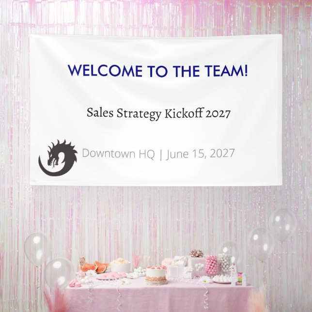 Office Vinyl Banner (Corporate Event) (Party)