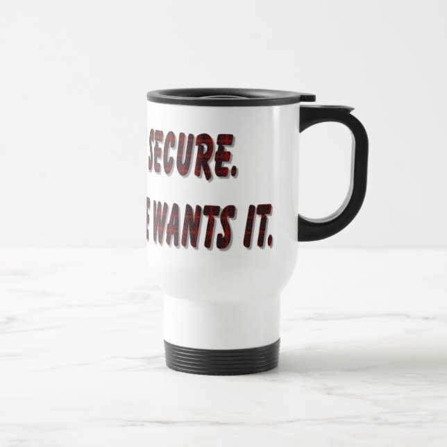 Office Worker or Secretary Funny Travel Mug (Right)