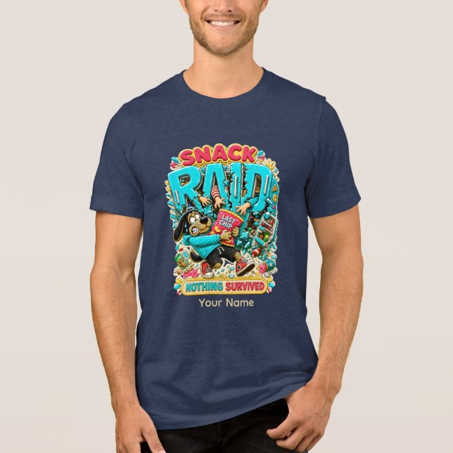 Office Worker Sarcastic Dog Graphic Tee (Front)