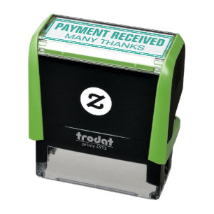 OFFICEPAYMENT RECEIVED SELF-INKING STAMP