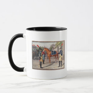 Officer and Guard of the Royal Guard in 1826 Mug