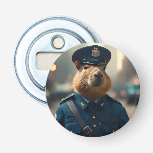 Officer Capybara The Policeman,  Bottle Opener