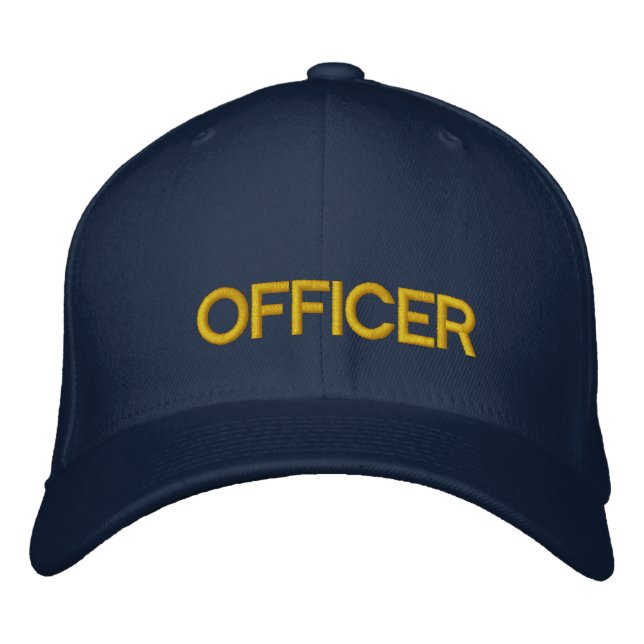 OFFICER EMBROIDERED HAT (Front)