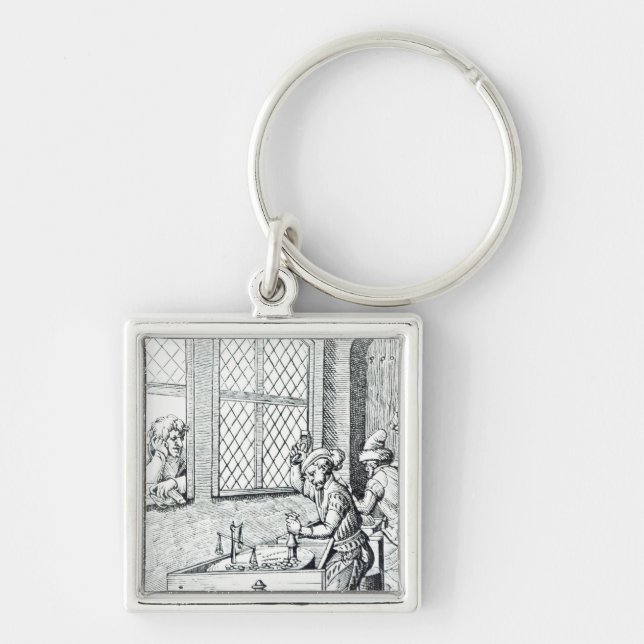 Officer of the Mint Key Ring (Front)