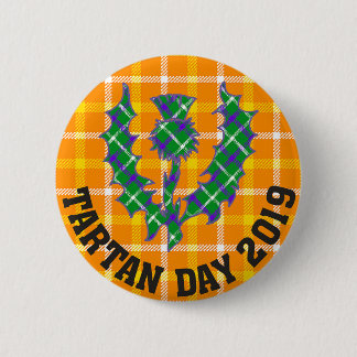 Official 2019 Tartan Day Button