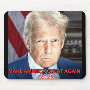 Official 2025 Inaugural Portrait Of President Dona Mouse Pad