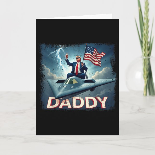 Official 2025 Trump Daddy _1  Card (Front)