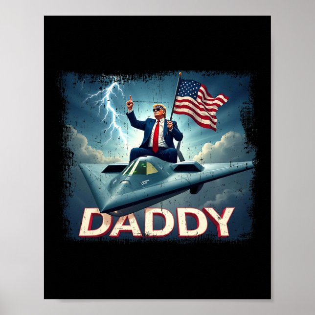 Official 2025 Trump Daddy 1  Poster (Front)