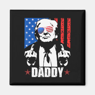 Official 2025 Trump Daddy Official 2025 Trump Dadd Magnet