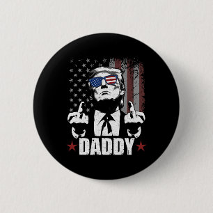 Official 2025 Trump Daddyofficial 2025 Trump Daddy 6 Cm Round Badge