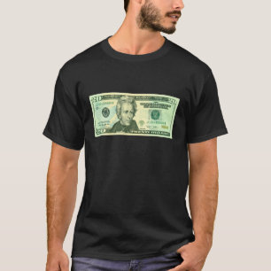Official $20 Dollar Bill Vintage Money Design Cash T-Shirt