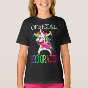 Official 3rd Grade Back To School Unicorn T-Shirt