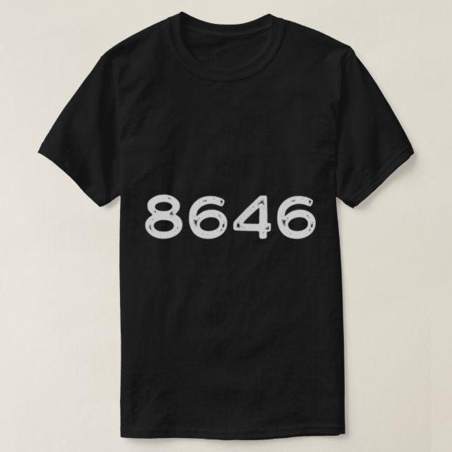 Official 8646 86 46 2024 46th Eighty Six Forty Six T-Shirt (Design Front)