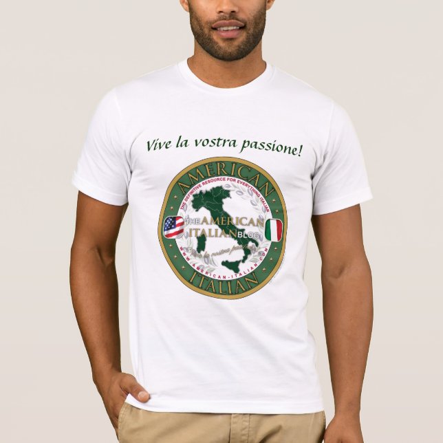 Official American-Italian Blog Unisex Quality Tee (Front)